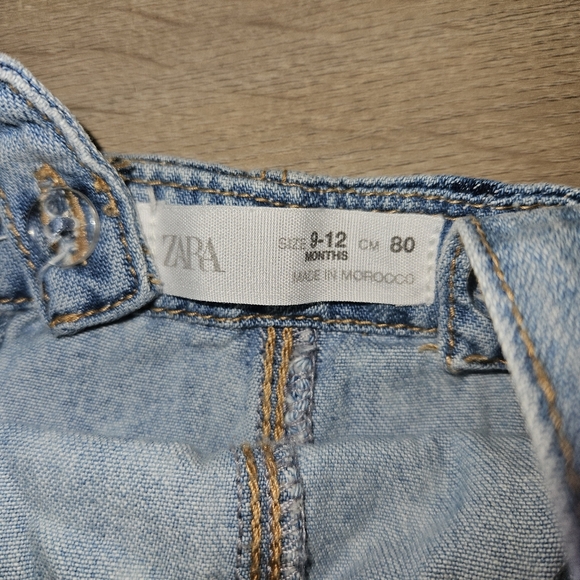 Two Matching denim overall shorts - Picture 4 of 5